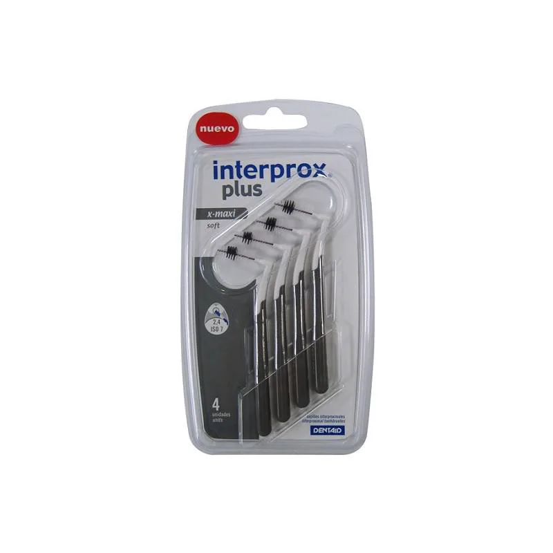 Dentaid Interprox Plus Interproximal 2g Super Micro 4 Unit toothbrushes