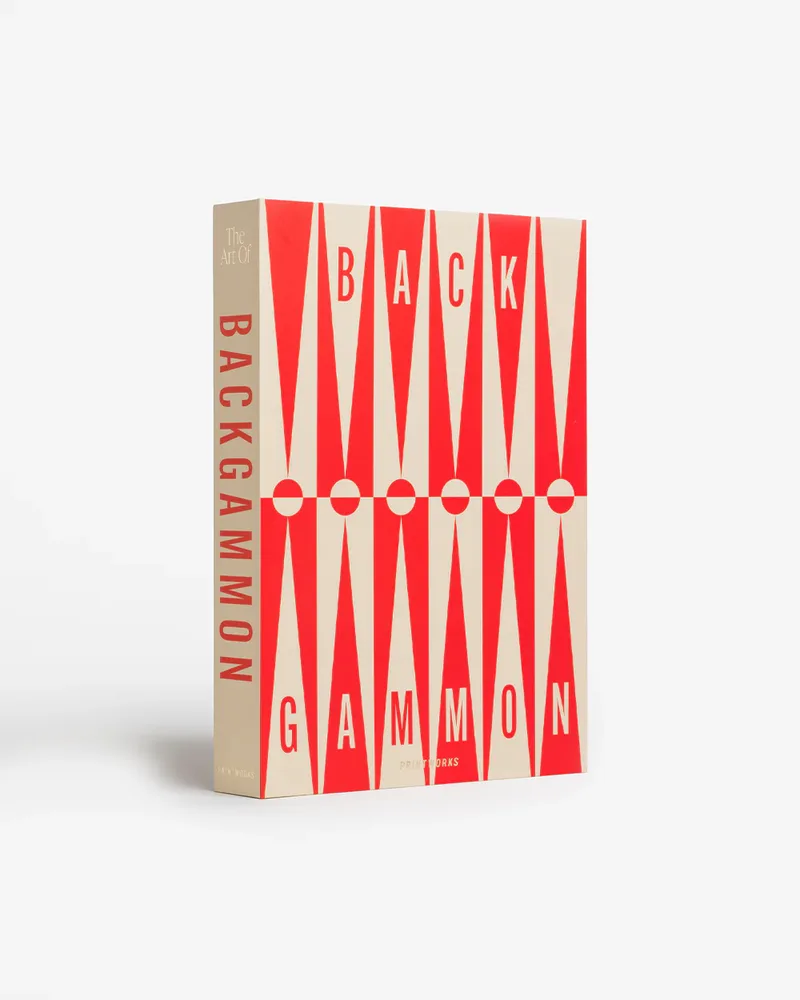 Classic - Art of Backgammon, Red/Cream