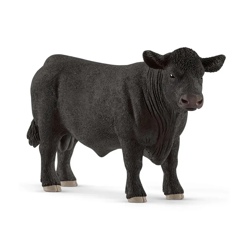 Μινιατούρα Schleich Ταύρος Angus Μαύρος 13879