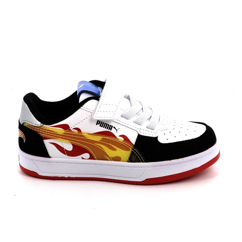 Παιδικό Αθλητικό Παπούτσι για Αγόρι Puma Caven 2.0 Hot Wheels AC+Ps Χρώματος Λευκό 401404-01