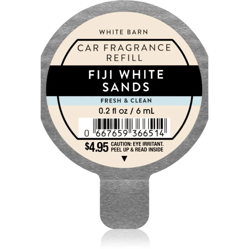 Bath & Body Works Fiji White Sands άρωμα για αυτοκίνητο 6 ml