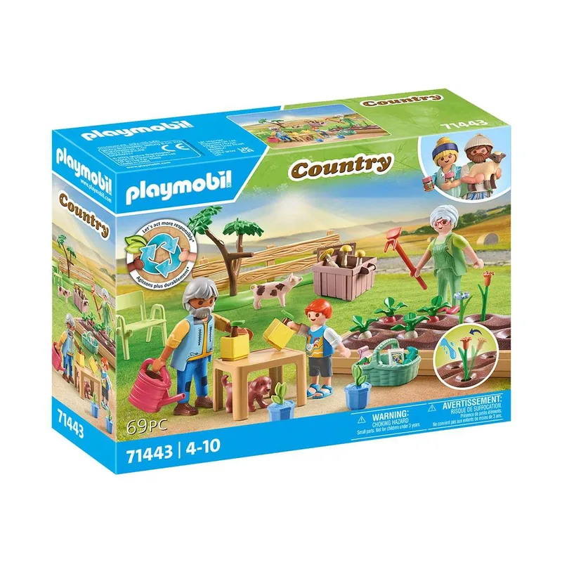 Playmobil Ο λαχανόκηπος του παππού και της γιαγιάς 71443