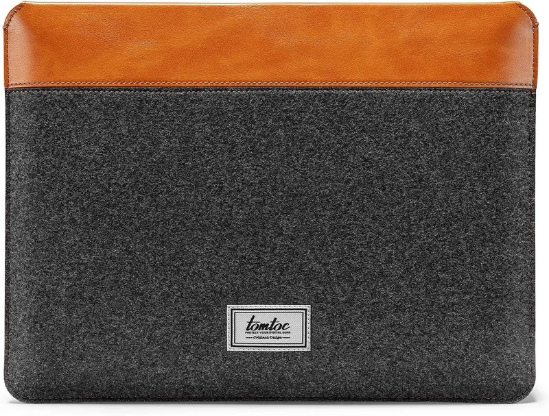 Tomtoc Vintage H16 Stylish Laptop Sleeve - Θήκη / Τσάντα για MacBook Pro 14" / Laptop έως 14" - Gray (A16D2Y1)