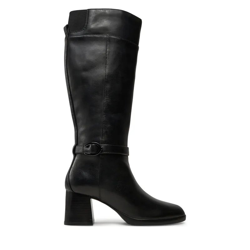 Μπότες Geox Walk Pleasure 55D D46XBD 00043 C9999 Μαύρο