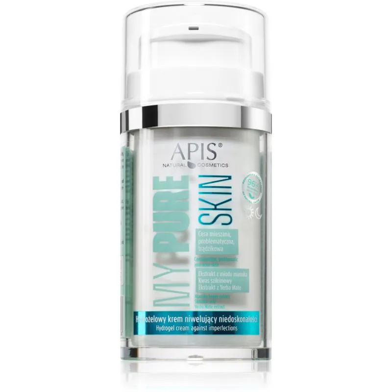 Apis Natural Cosmetics My Pure Skin ελαφριά κρέμα ενάντια στις ατέλειες της επιδερμίδας 50 ml