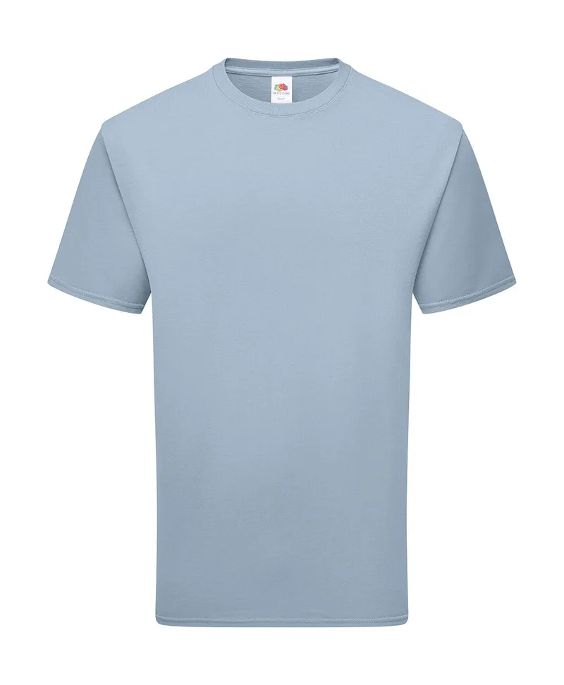 Ανδρικό T-Shirt 061362 Fruit of the Loom Pure Cotton Mineral Blue