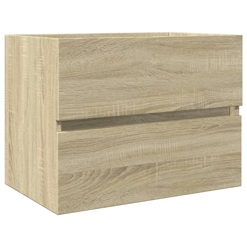 vidaXL Ντουλάπι Νιπτήρα Sonoma Δρυς 60x38,5x45 εκ. Επεξεργασμένο Ξύλο