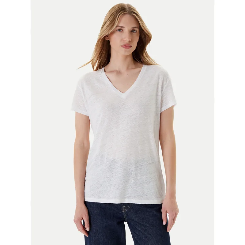 United Colors Of Benetton T-Shirt 37UJD401Q Λευκό Regular Fit