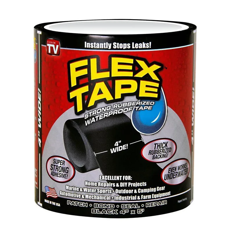 Aυτοκόλλητη Αντιολισθητική Ταινία Flex tape Instant Fix 10 εκατοστά