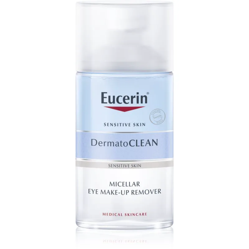Eucerin DermatoClean διφασικό ντεμακιγιάζ ματιών 125 ml