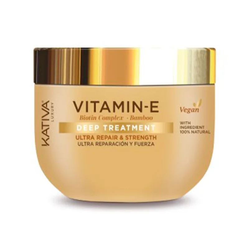 Kativa Luxury Vitamin-E Biotin Complex + Bamboo Deep Treatment (300ml)