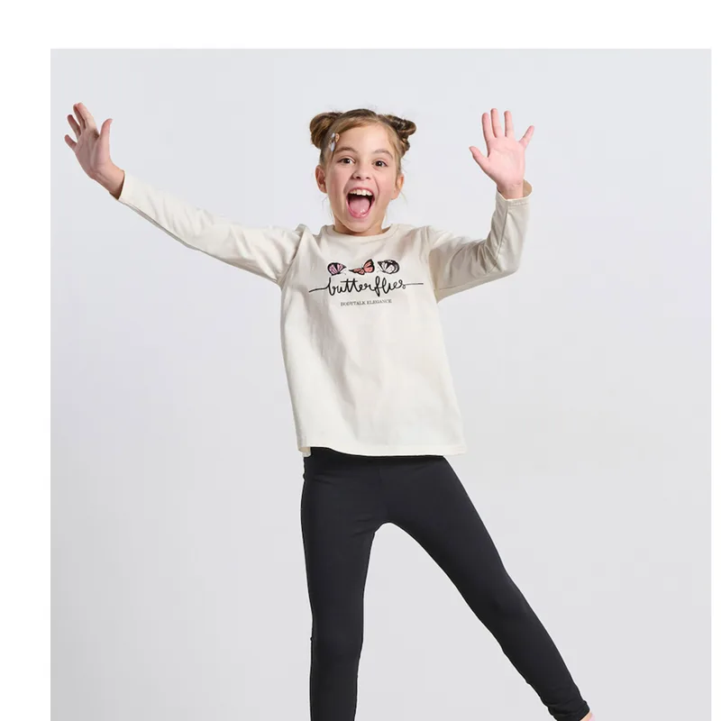 Bodytalk Kids Girl T-Shirts Longsleeve Porcelain (1252-702426-00214)