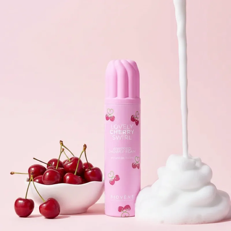 Lovely Cherry Swirl Whipped Shower Foam 250ml