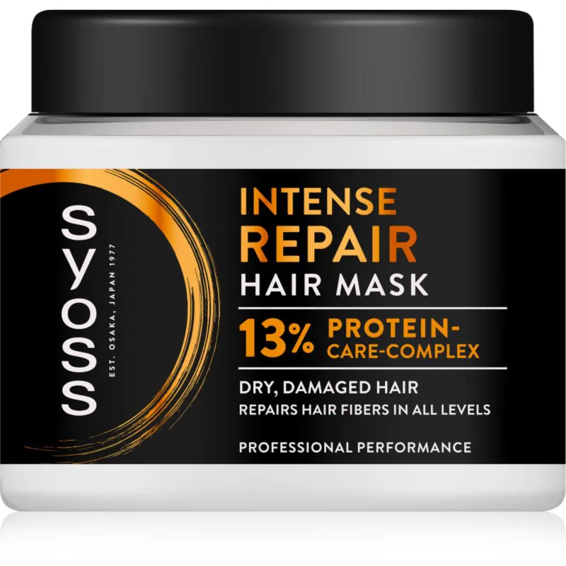 Syoss Intense Repair Intense εντατική μάσκα μαλλιών με πρωτεΐνη 400 ml