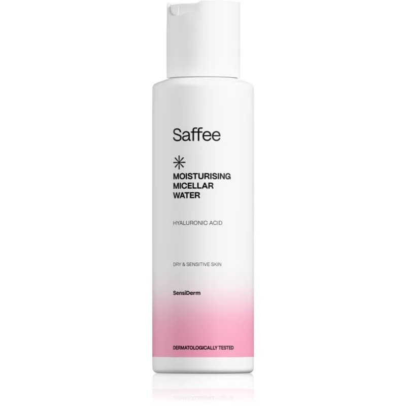 Saffee SensiDerm Moisturising Micellar Water μικυλλιακό νερό για ξηρή και ευαίσθητη επιδερμίδα 100 ml