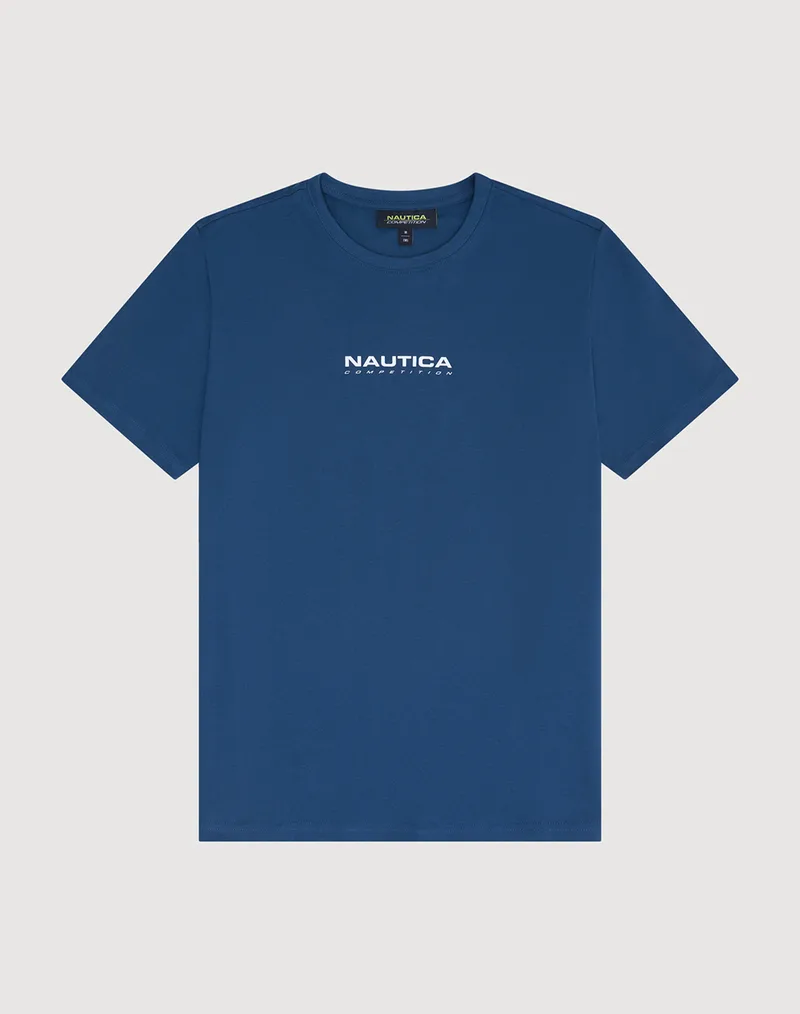 NAUTICA ΜΠΛΟΥΖΑ T-SHIRT ΚΜ Chigoria T-Shirt 3NCN7V03907-518 Blue
