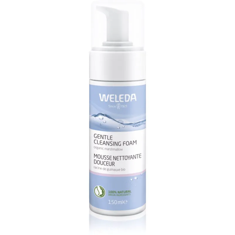 Weleda Cleansing Care απαλός καθαριστικός αφρός για κανονική έως μικτή επιδερμίδα 150 ml