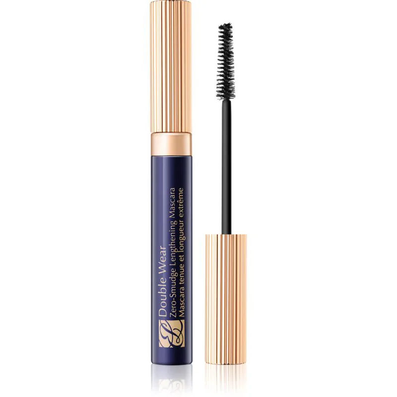 Estée Lauder Double Wear Zero-Smudge Lenghtening Mascara μάσκαρα για επιμήκυνση των βλεφαρίδων απόχρωση 01 Black 6 ml