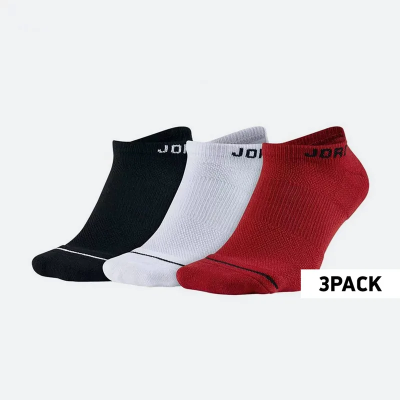 Jordan Jumpman 3-Pack Unisex Κοντές Κάλτσες (3023800144_11183)