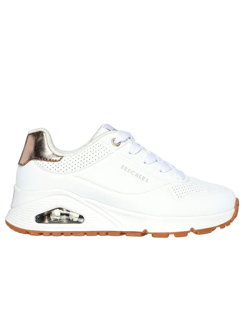 Skechers Uno Gen1 Shimmer Away 310545LWHT