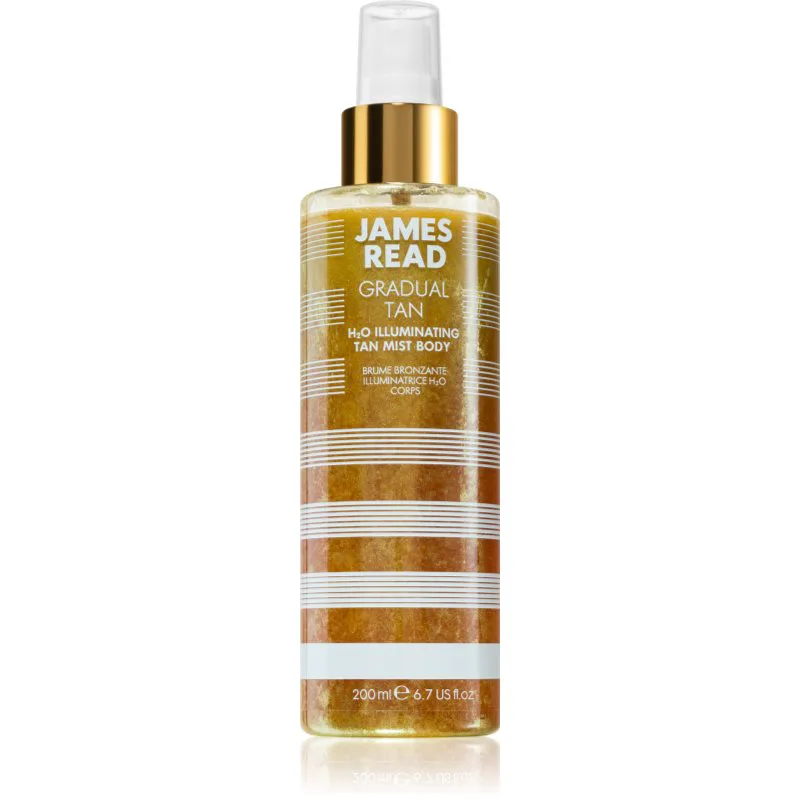 James Read Gradual Tan H2O Illuminating Mist αυτομαυρίσματος για το σώμα 200 ml