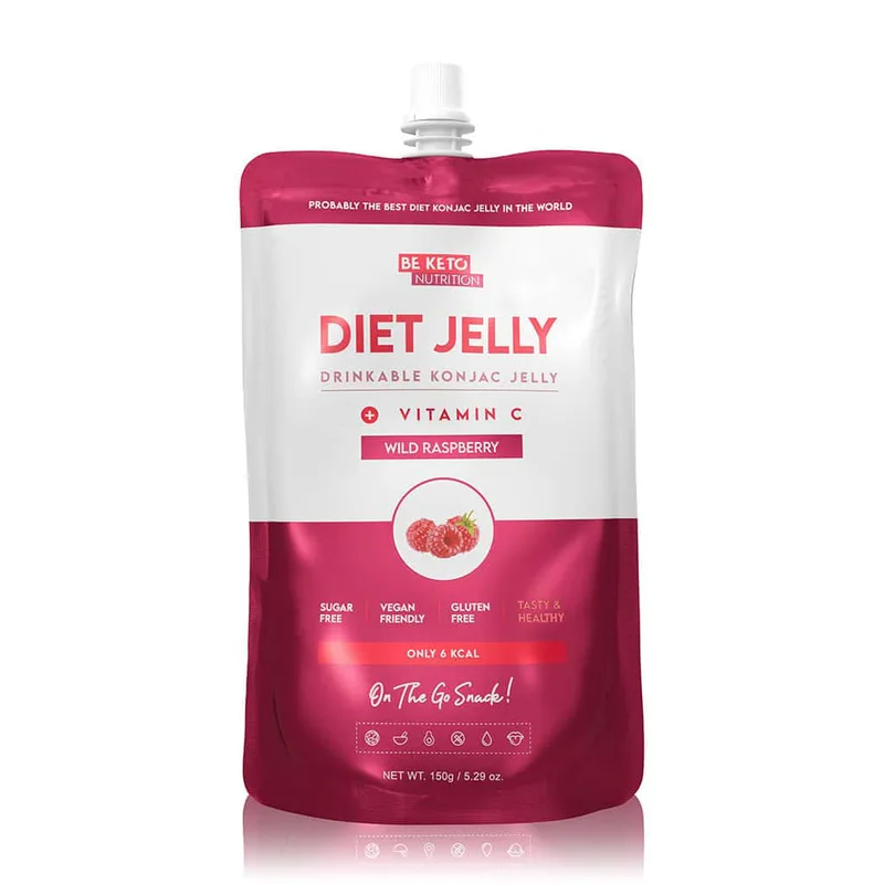 Beketo Diet Jelly γλυκομαννάνης Σμέουρο (150g)