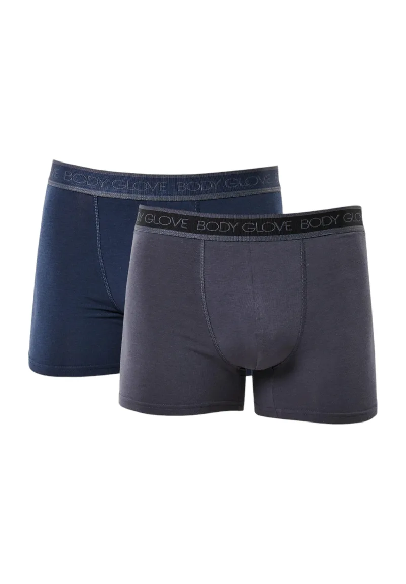 Boxer ανδρικό Blue & Anthracite Body Glove 2 Τεμ. BGJD430001-004-Πολύχρωμο