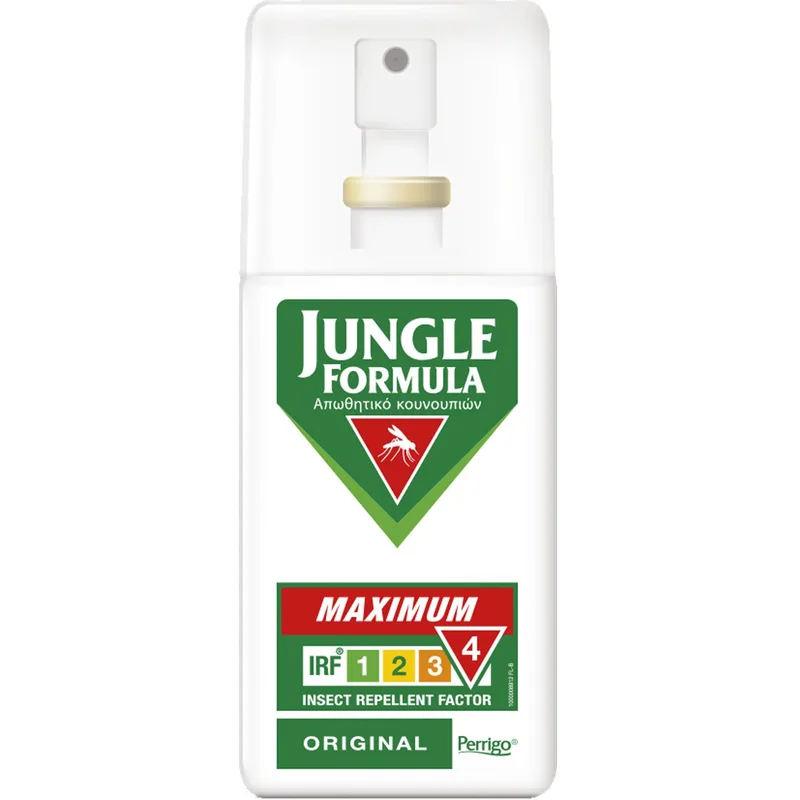Jungle Formula Maximum Original Αντικουνουπικό Spray για Μέγιστη Προστασία 75ml
