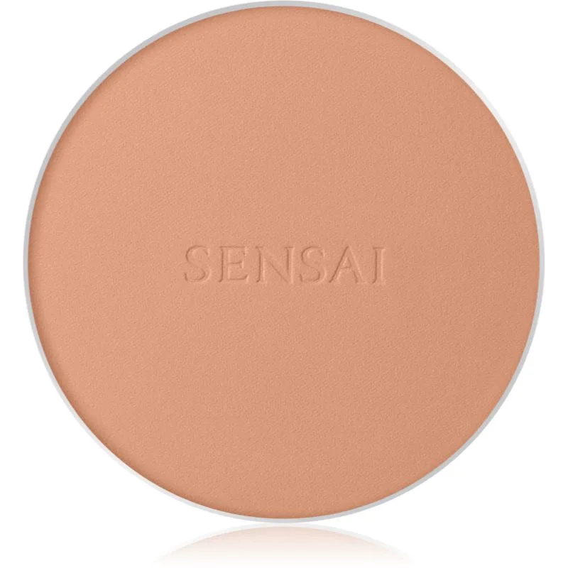 Sensai Total Finish foundation & πούδρα σε μορφή compact ανταλλακτικό απόχρωση TF 204 Almond Μπεζ, SPF 10 11 γρ