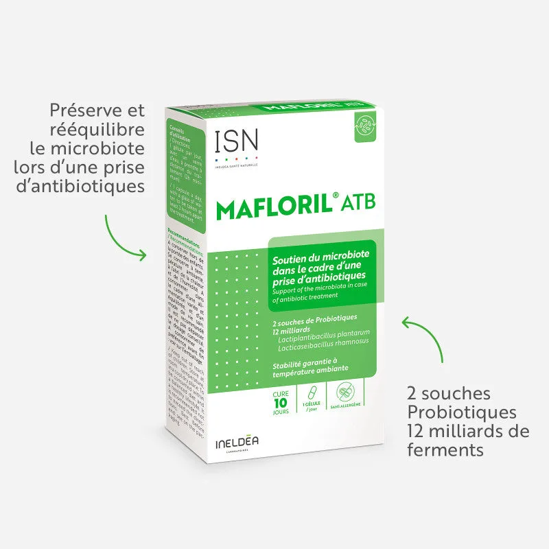 Ineldea Health Naturelle Mafloril® ATB Microbiota Support 10 capsules