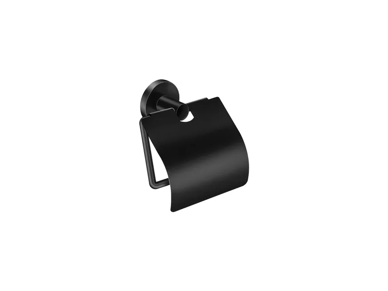 Χαρτοθήκη με καπάκι Sanco 121217-Μ116 Black Mat