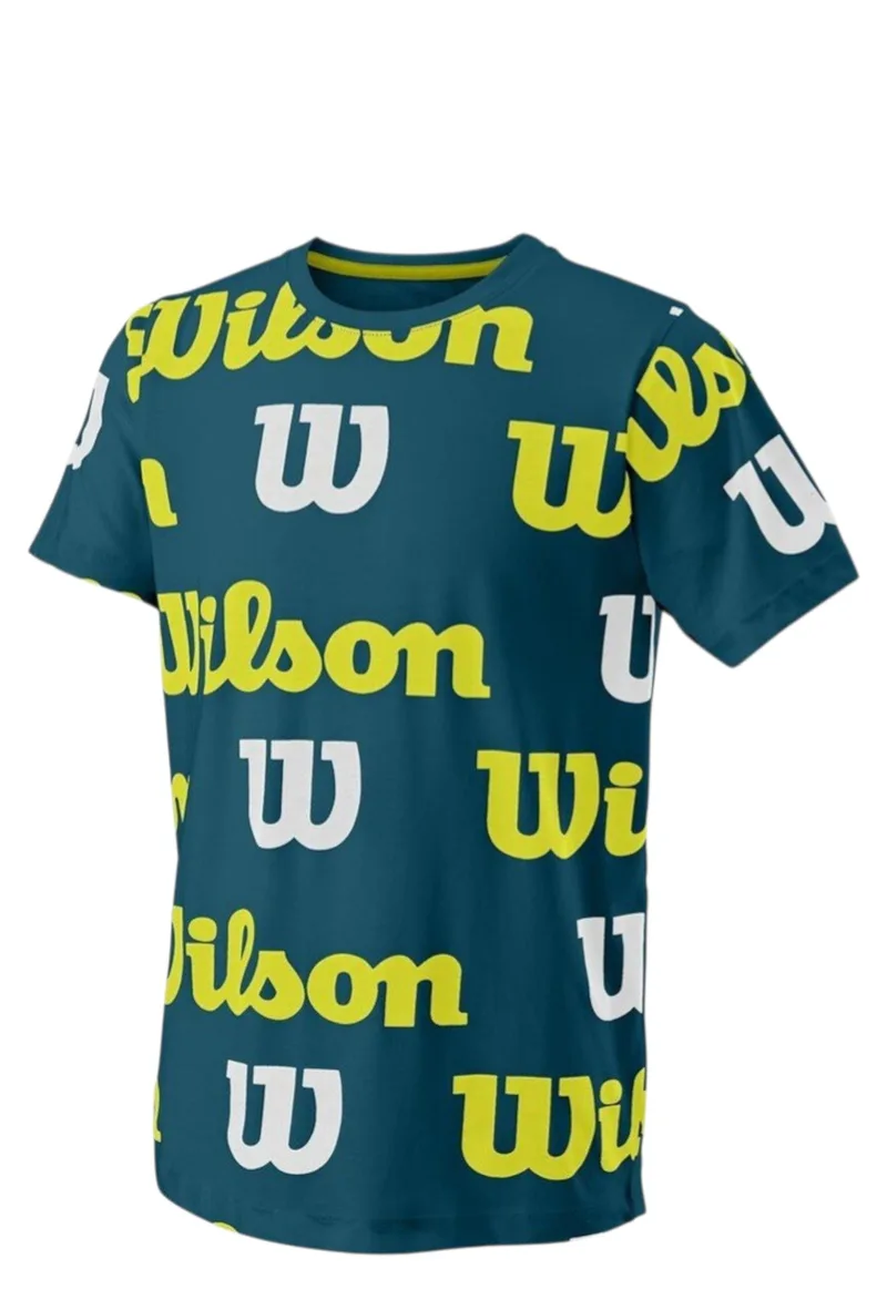 Μπλούζα Κοντομάνικη Wilson Blue WRA807304-00 Αγόρι