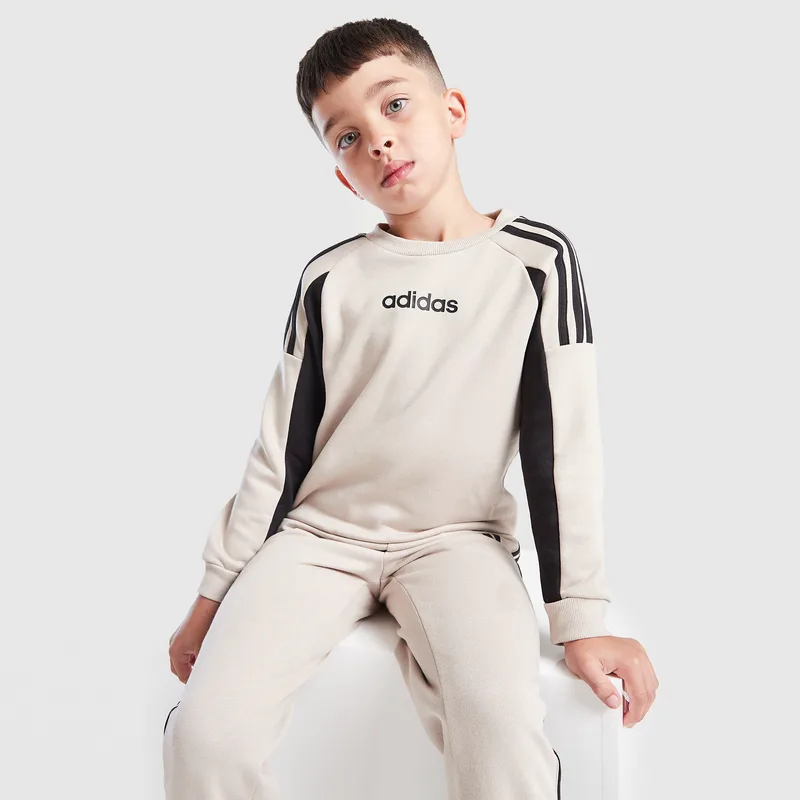 adidas Sportswear Linear Crew Παιδικό Σετ Φόρμας (9000236100_70721)