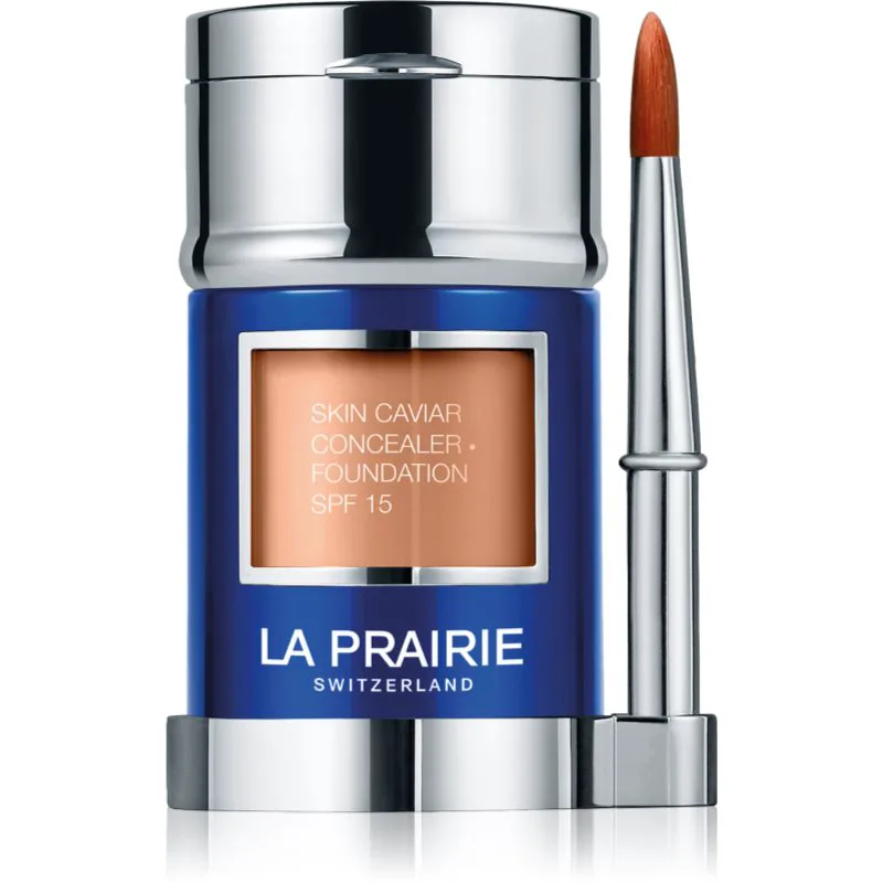 La Prairie Skin Caviar Concealer Foundation μεικ απ και διορθωτής SPF 15 απόχρωση NC-20 Peche 30 ml