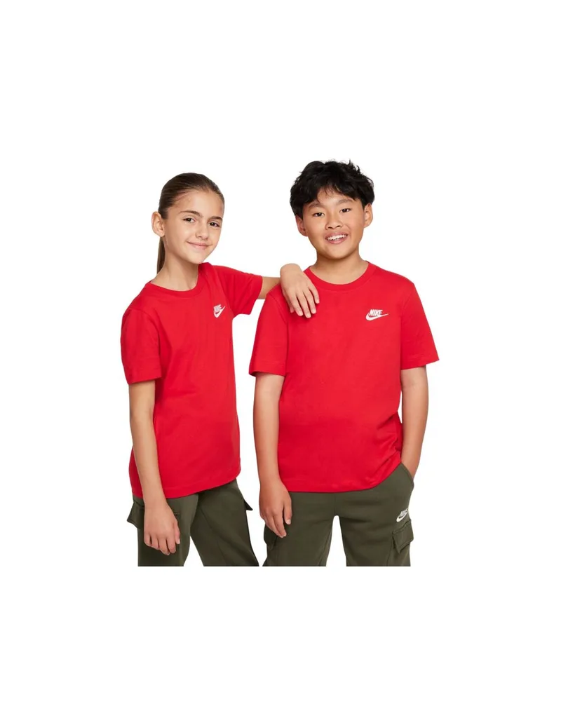 Nike Sportswear Kids TShirt Red FZ5177 657