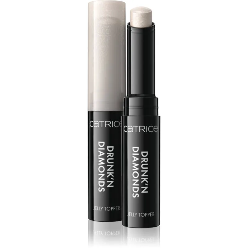 Catrice Drunk'n Diamonds Jelly Topper κρεμώδεις σκιές ματιών σε μολύβι απόχρωση 010 Moonlight Glow 2.5 γρ