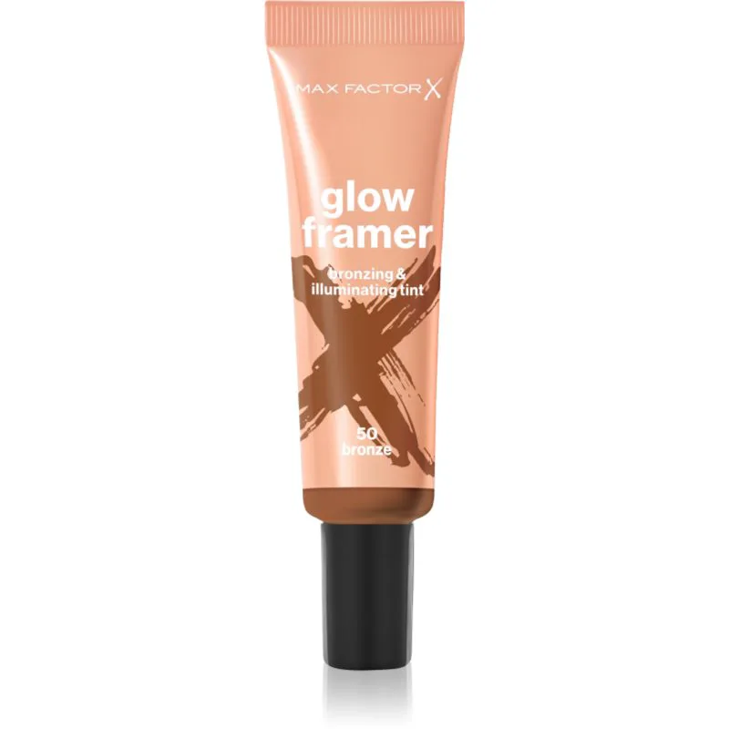 Max Factor Miracle Pure Glow Framer fluid μπρονζαρίσματος απόχρωση 50 Bronze 30 ml