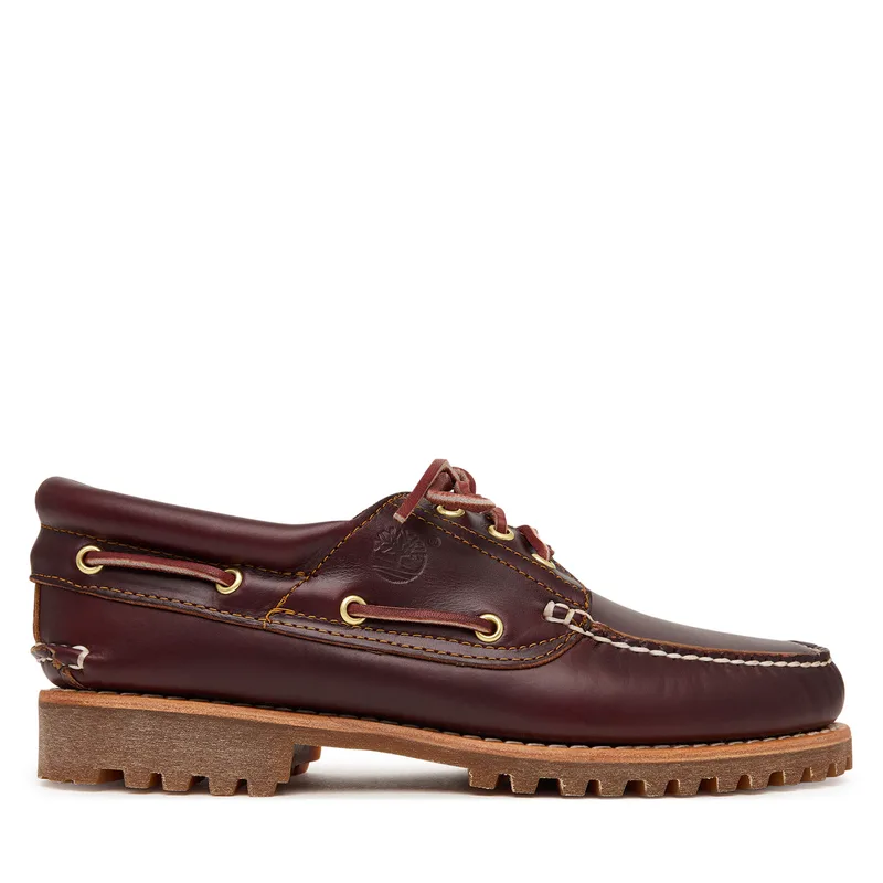 Μοκασίνια Timberland Authentics Boat 3 Eye Classic TB0500096481 Καφέ