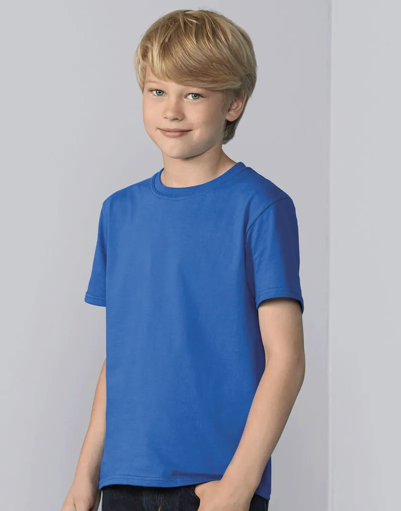 Παιδικό T-Shirt 64000B Gildan Ring Spun Royal