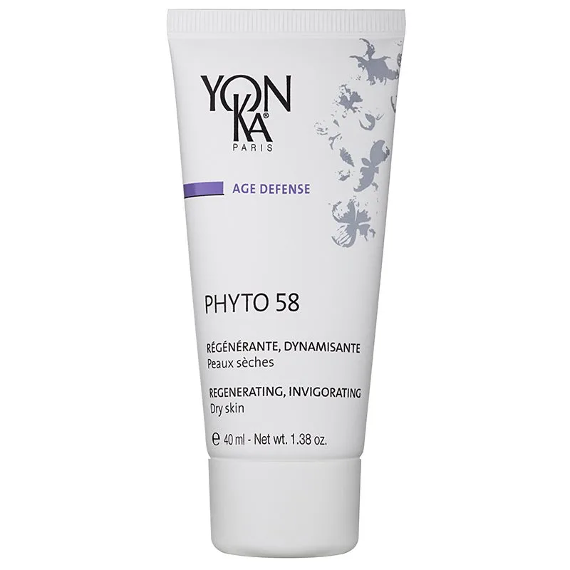 Yon-Ka Age Defense Phyto 58 αναγεννητική κρέμα νύχτας για ξηρή επιδερμίδα 40 μλ