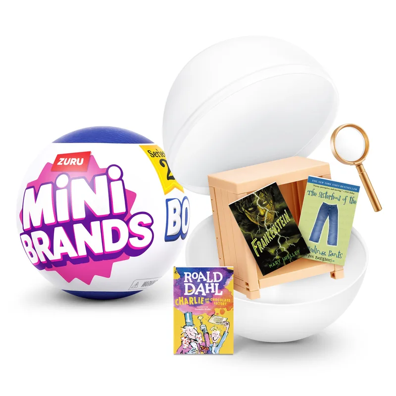 ZURU ΠΑΙΧΝΙΔΙ ΜΙΝΙΑΤΟΥΡΑ ΣΥΛΛΕΚΤΙΚΟ MINI BRANDS SERIES 2 BOOKS ΓΙΑ ΠΑΙΔΙΑ 3+ ΤΕΜ.