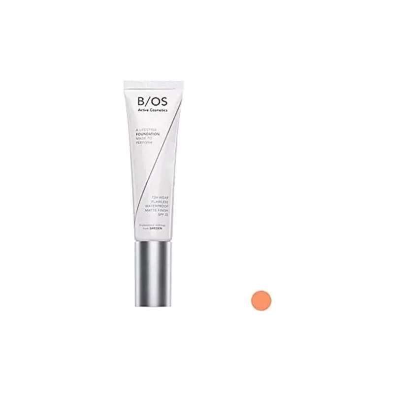 Base of sweden Waterproof Foundation Full Coverage SPF 30 30 ml Energetic
