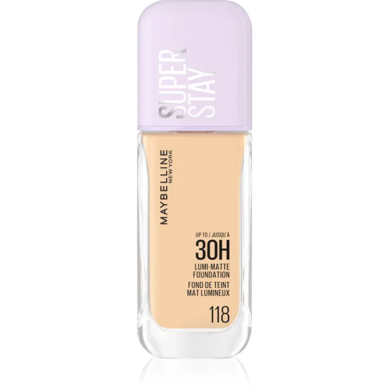 MAYBELLINE NEW YORK SuperStay Lumi-Matte ελαφρύ μεικ απ για μακρόχρονη επίδραση απόχρωση 118 35 ml