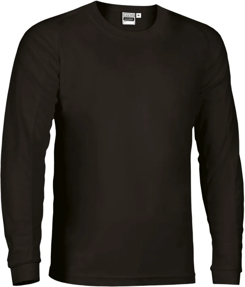 Τεχνικό T-Shirt CROSSING Valento CAVACRGNG Black