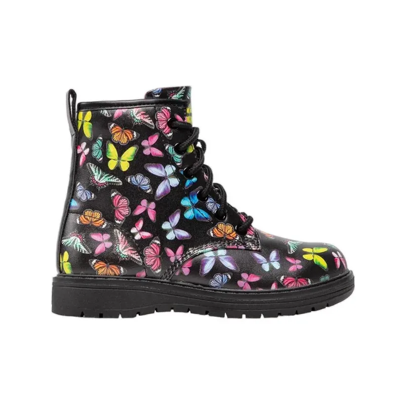 Μποτίνια Skechers Bottines Gravlen Butterfly Squad noir / multicolore