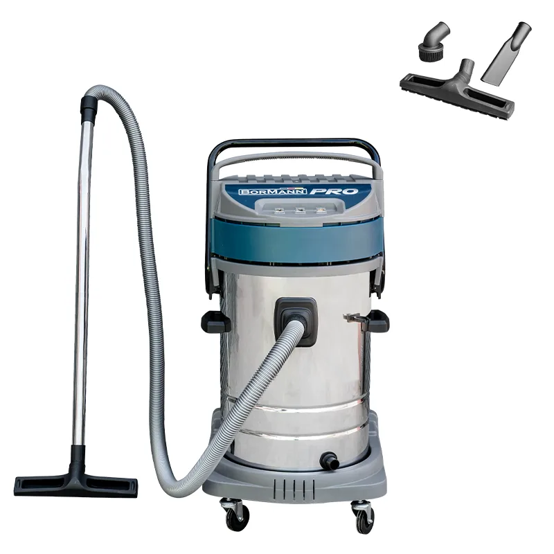 BORMANN Pro BVC7510 Σκούπα Υγρών-Στερεών 3x1000W Με Ανοξείδωτο Κάδο 80Lt 049821