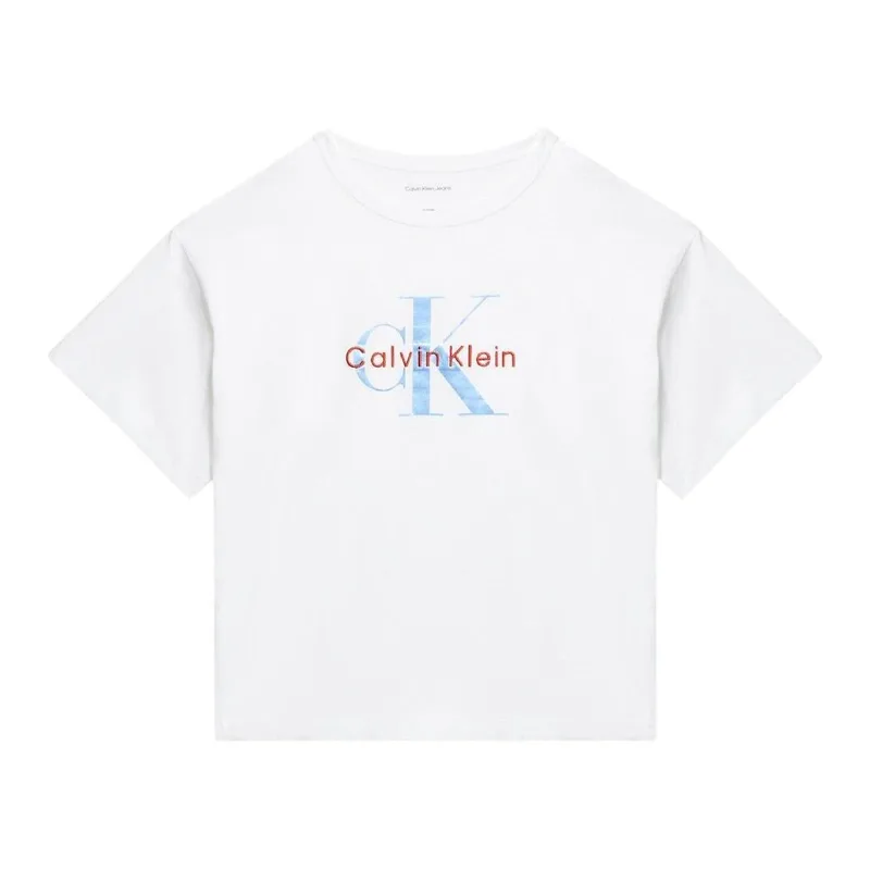 T-shirt με κοντά μανίκια Calvin Klein Jeans LVCKSJA20GYAF