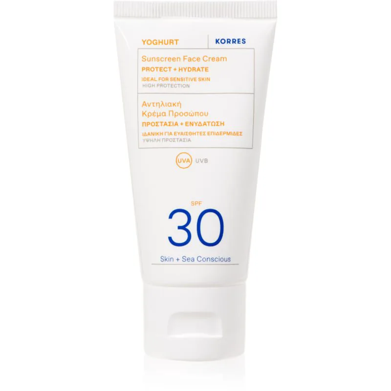 Korres Yoghurt αντηλιακή κρέμα προσώπου SPF 30 50 ml