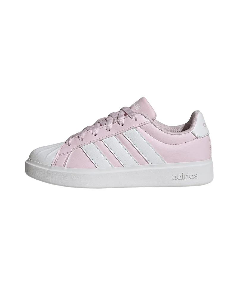 Adidas Streettalk Ροζ and White Kids' Shoes JQ8609