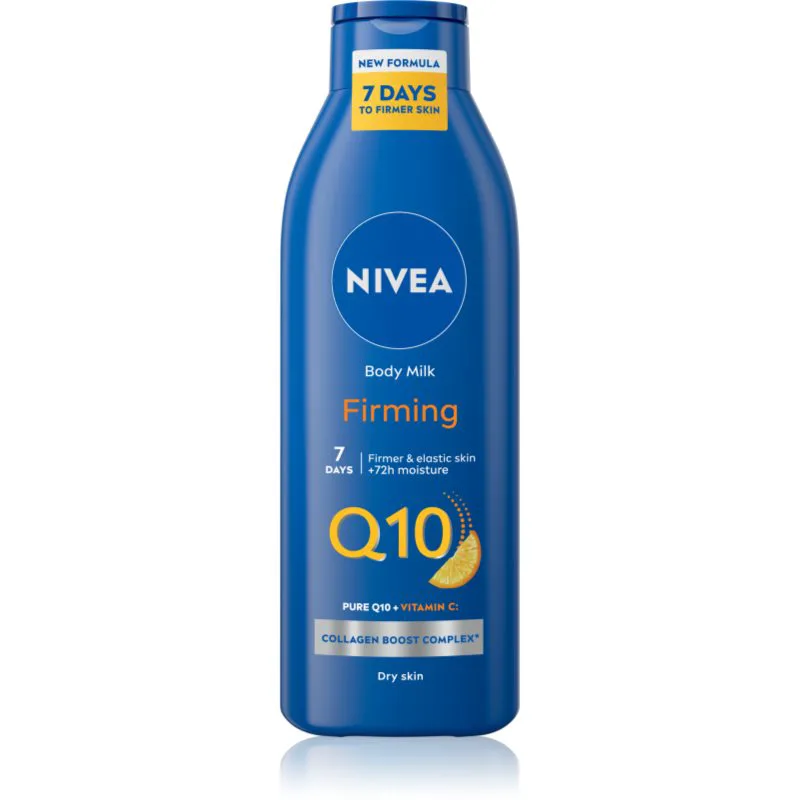 NIVEA Q10 Firming συσφικτικό γάλα για το σώμα για ξηρό δέρμα 250 ml